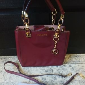 Burgandy Michael Kors Purse